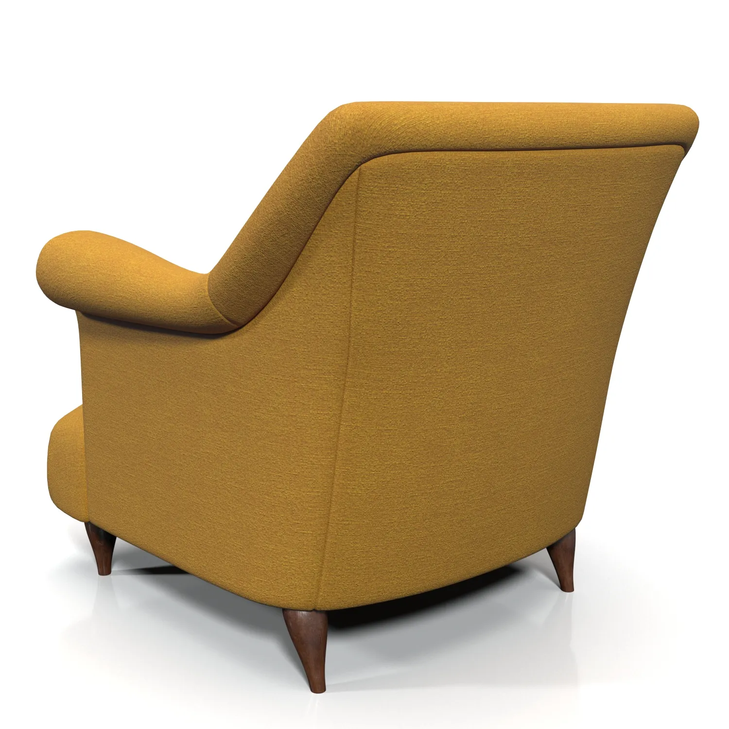 Goddard Armchair PBR 3D Model_06